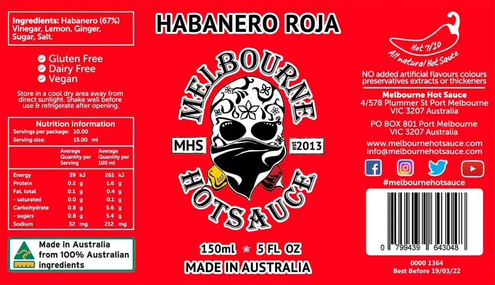 Habanero Roja